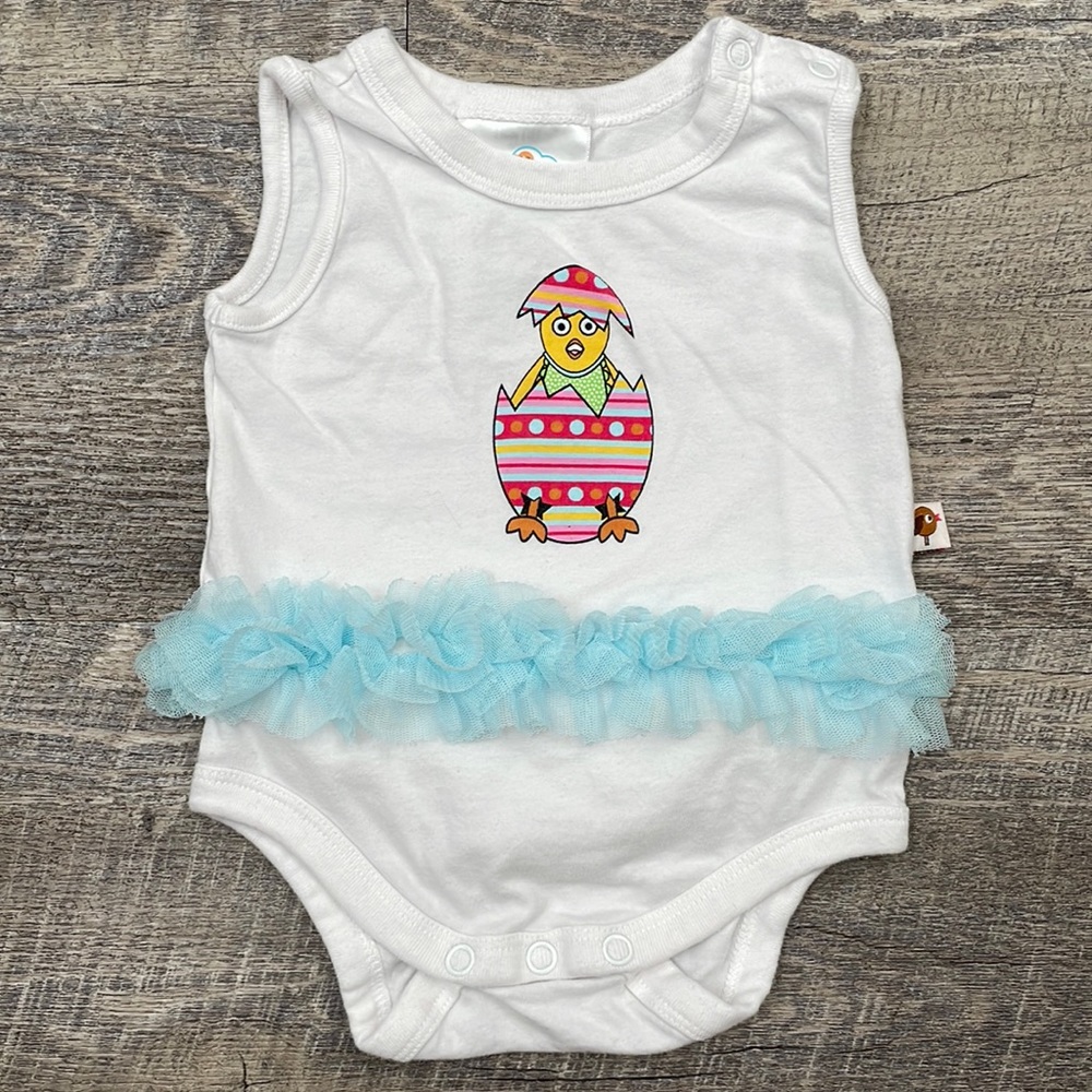 Tiny Tillia by Avon | 6-9M Hatching Chick Onesie